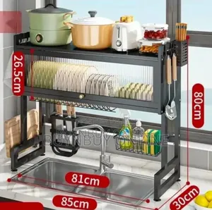 Multifunctional Plate Storage Rack