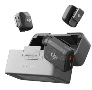 DJI Mic Mini (2 TX + 1 RX +Charging Case) Wireless Microphone From Usa