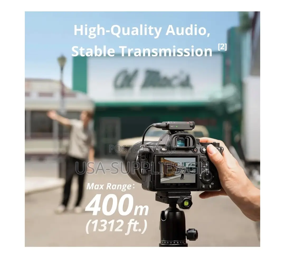 DJI Mic Mini (2 TX + 1 RX +Charging Case) Wireless Microphone From Usa