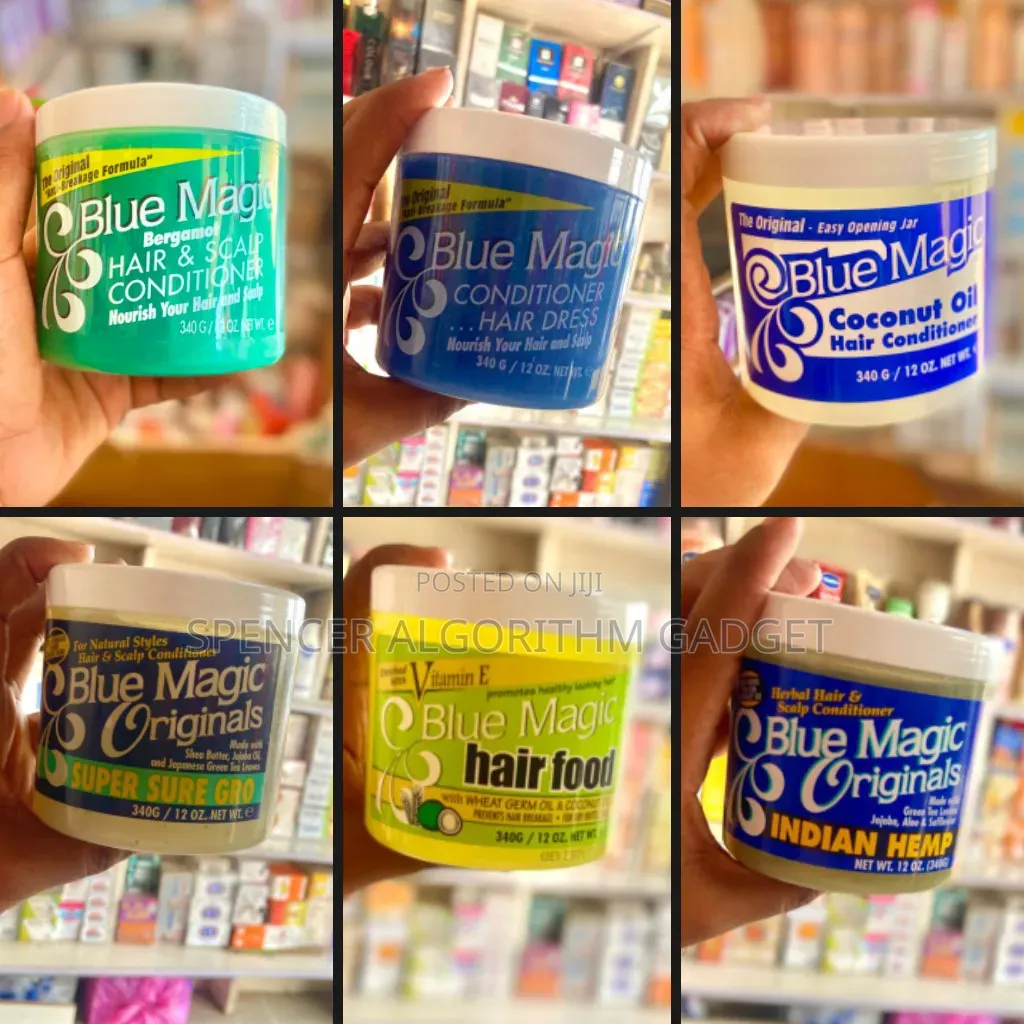 Blue Magic Indian Hemp/ Cond/ Hair Food/Hair Cream-1