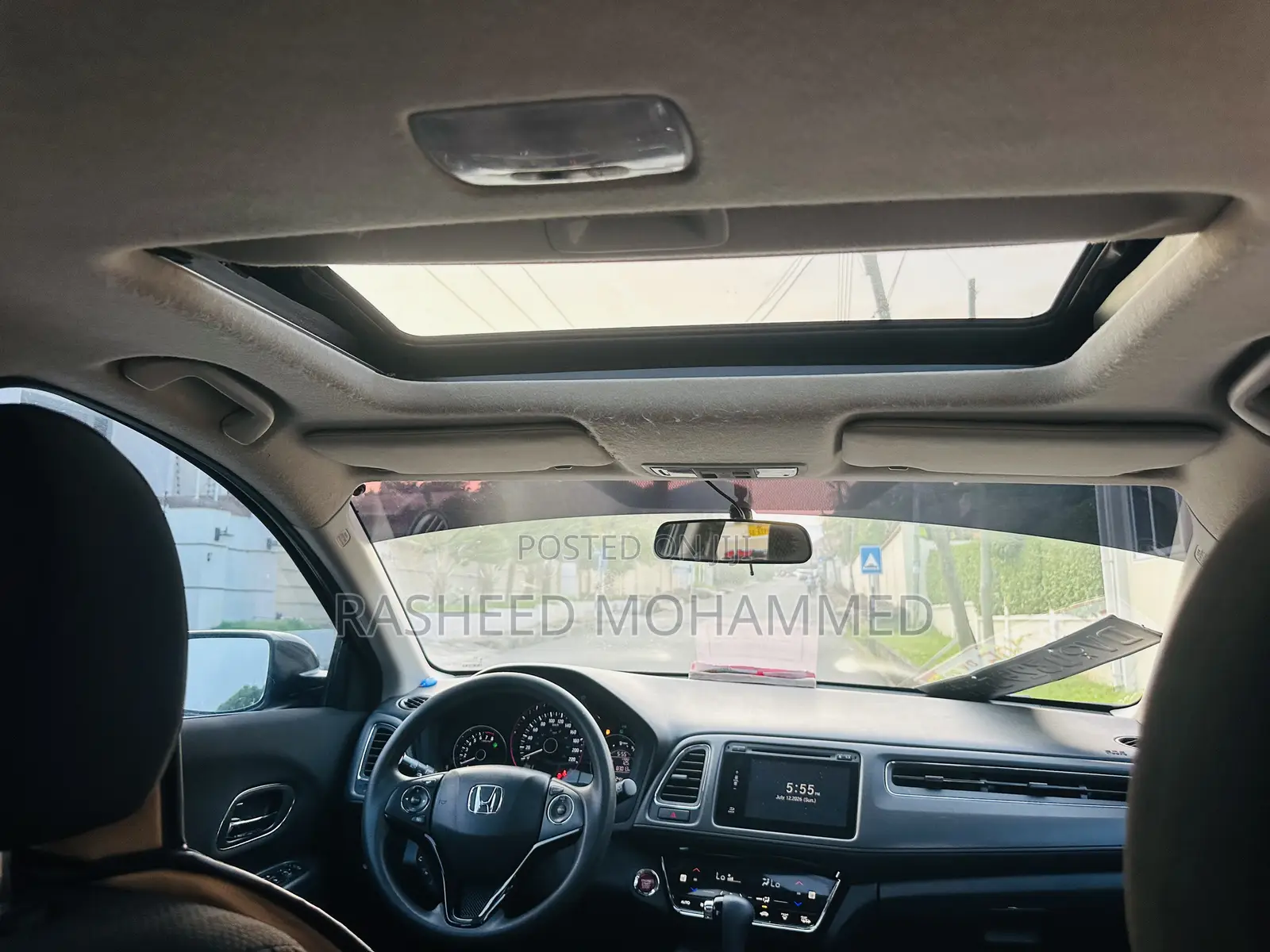 Honda HR-V EX-L w/Navigation AWD 2017 Black