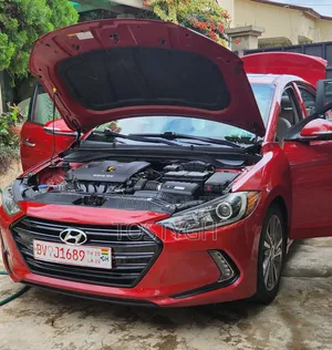 Hyundai Elantra 2017 Red