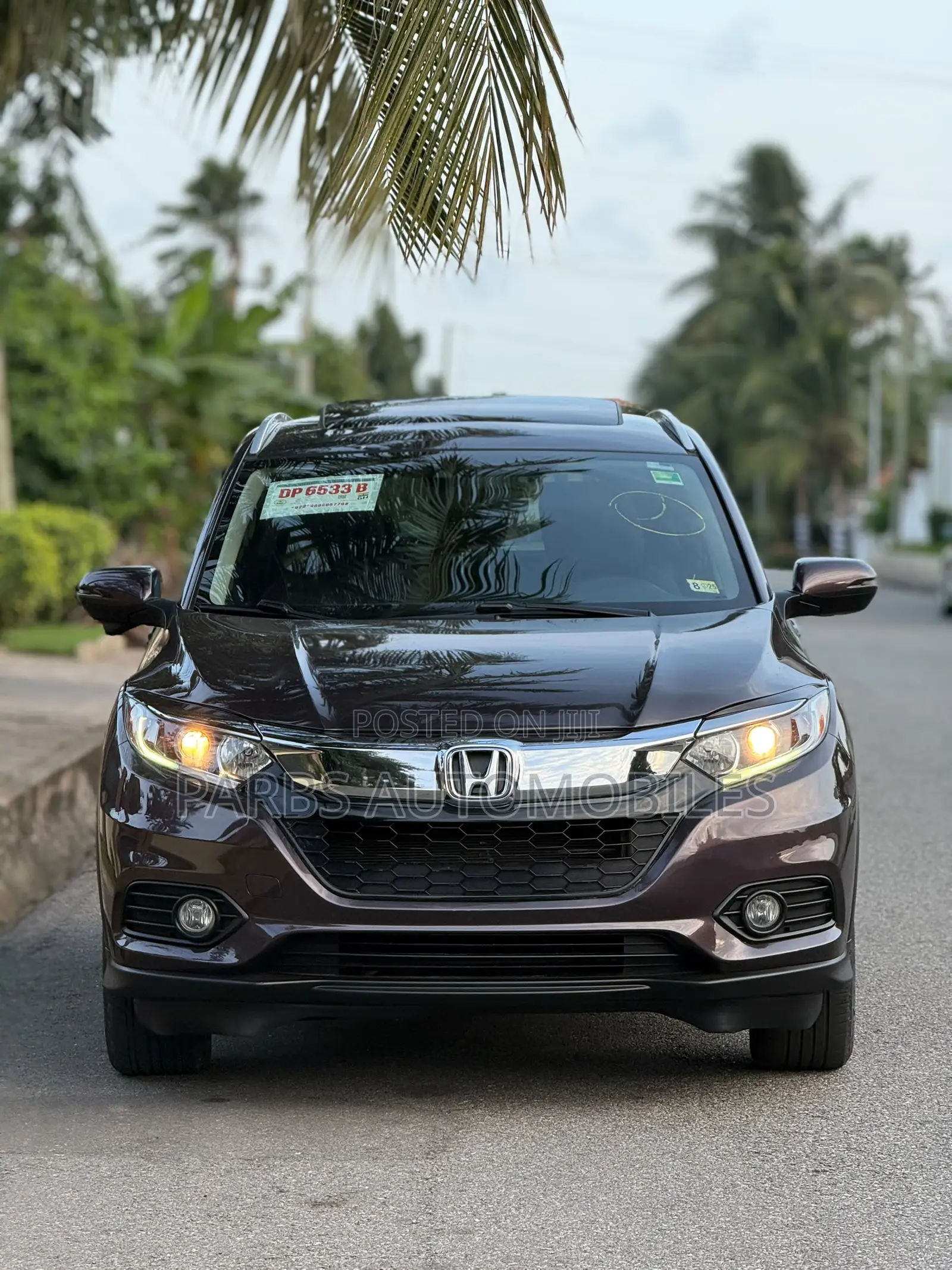 Honda HR-V EX-L 2022 Burgundy