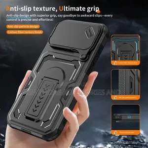 Military-Grade Rugged, Shockproof Phone Cases, Stand Ring for Samsung
