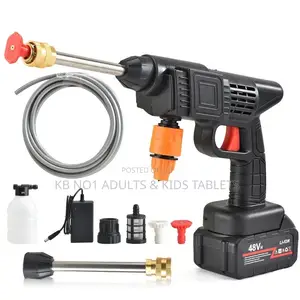 Portable 48VH Wireless Washing Machine for Car High Pressure Gun