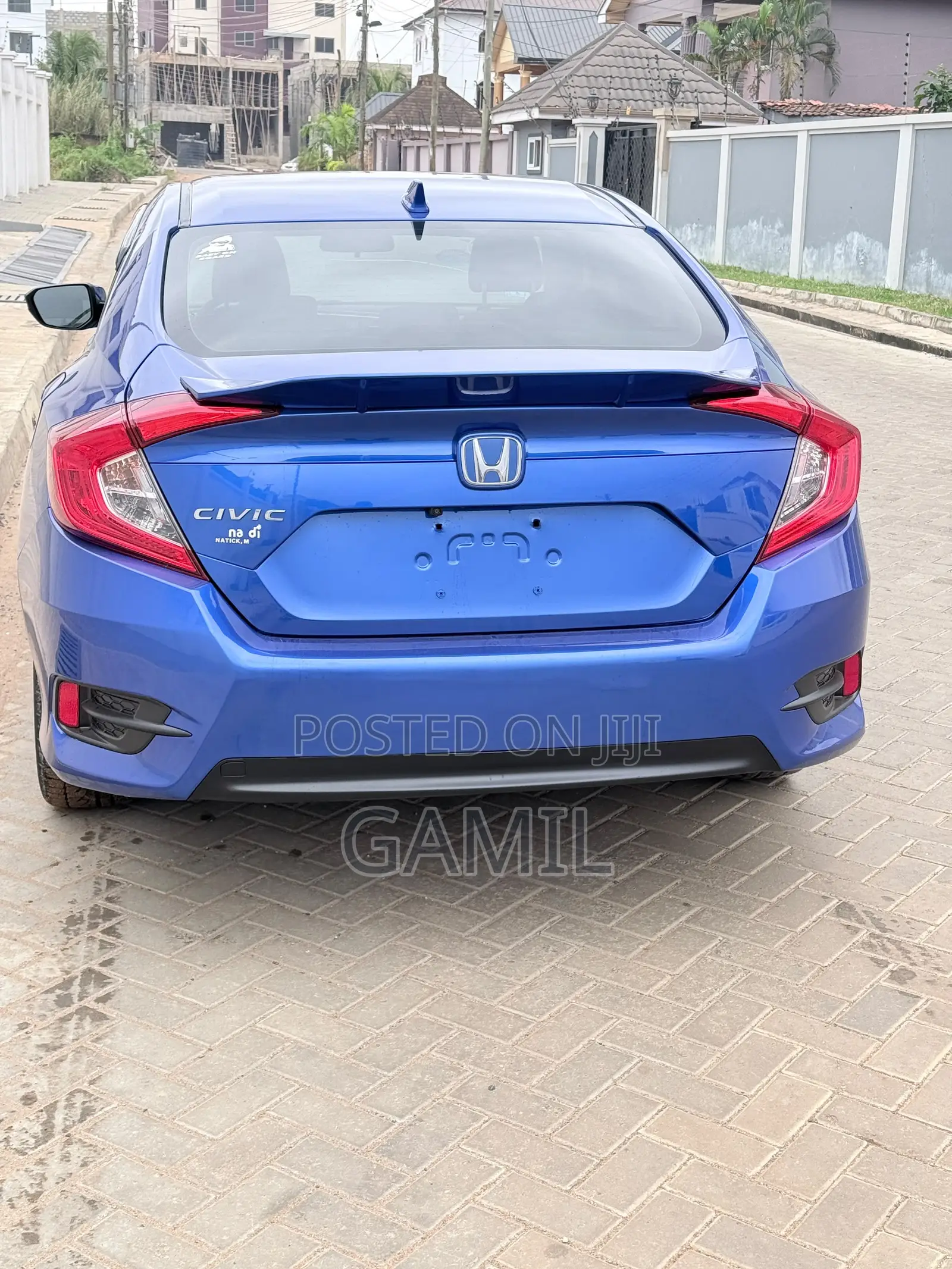 Honda Civic EX Sedan 2018 Blue