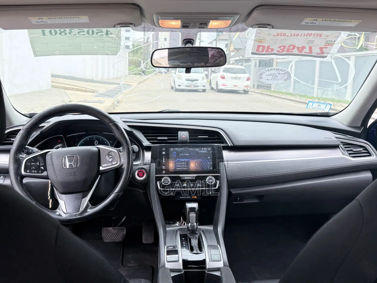 Honda Civic EX Sedan 2018 Blue