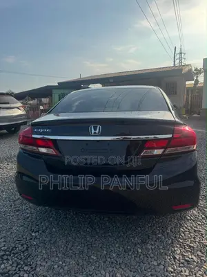 Honda Civic EX 4dr Sedan (1.8L 4cyl CVT) 2015 Black
