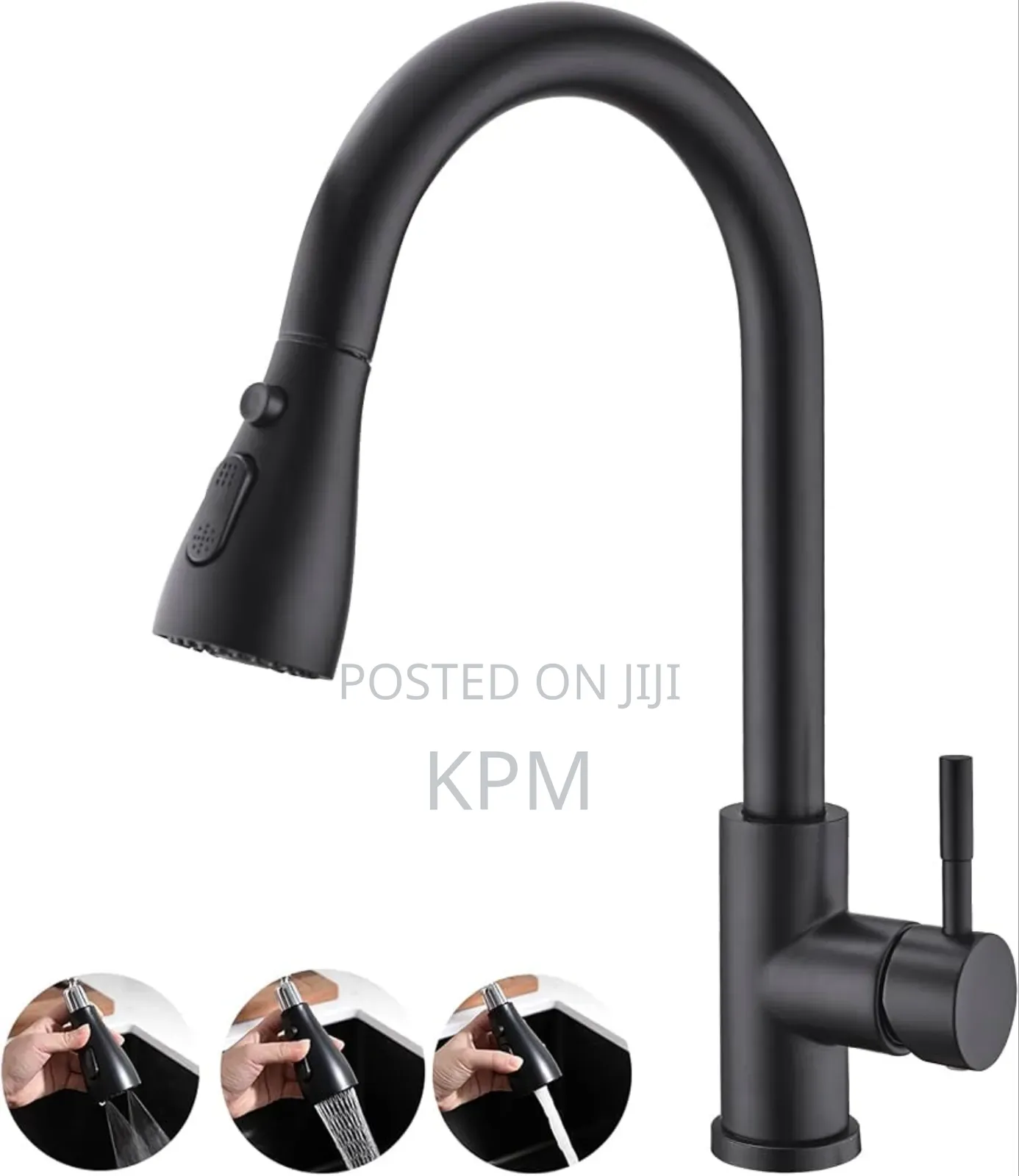 Smart Pull Out Kitchen Sink Tap Hot and Cold Faucet