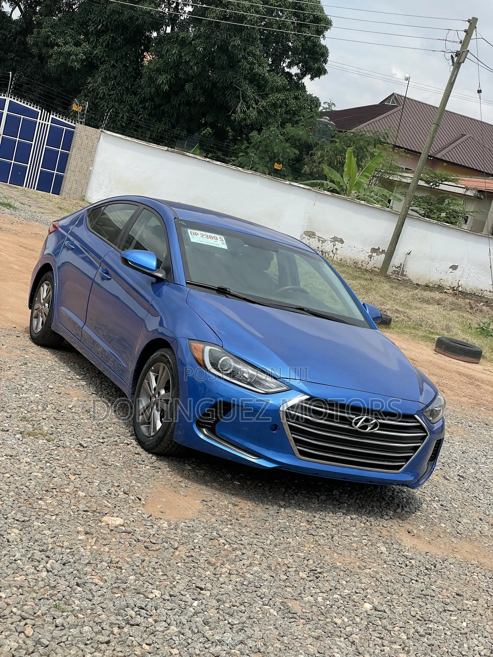 Hyundai Elantra 2017 Blue