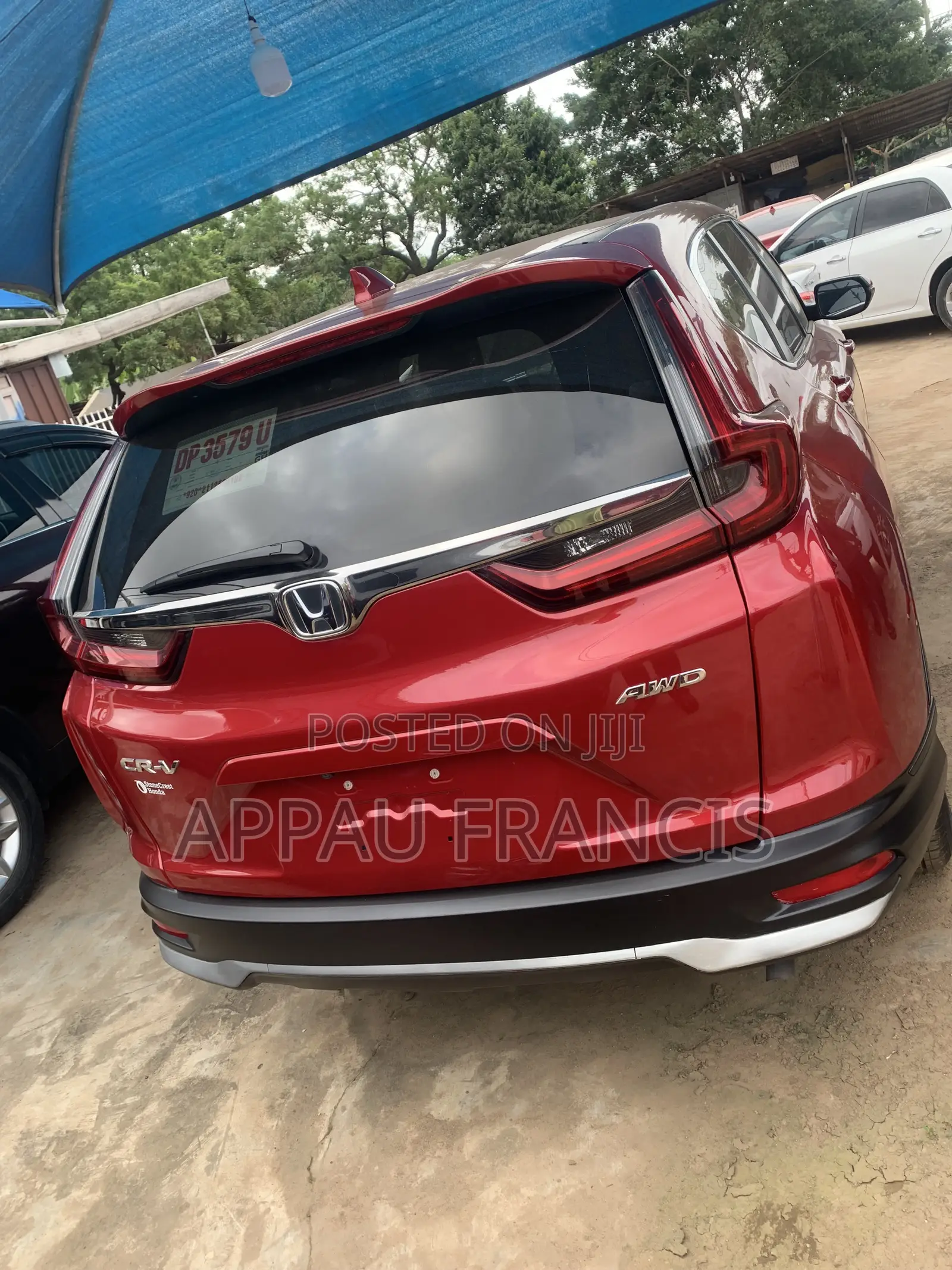 Honda CR-V EX-L 2021 Red