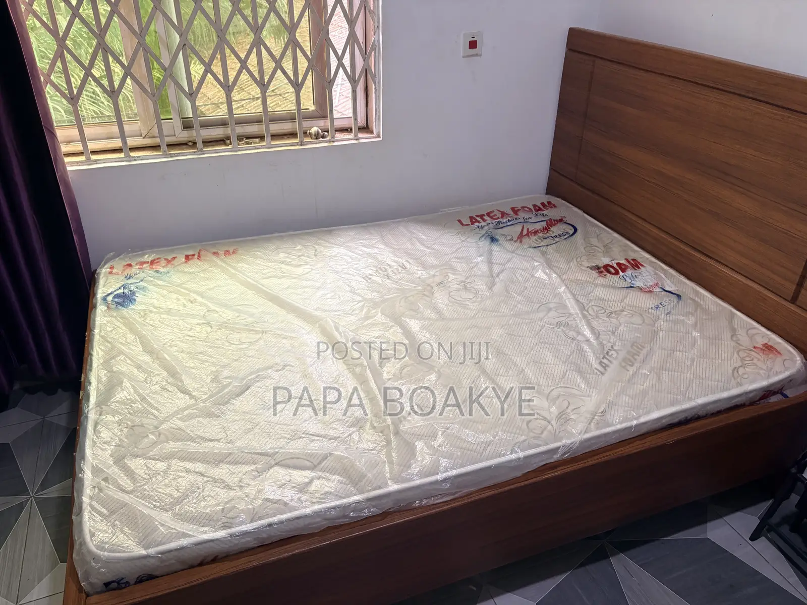 Slightly Used Mattress,Bed Frames Double Bed With Wardrobe