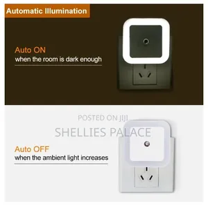 Led Night Light Mini Light Sensor Control 110v 220v Eu Plug