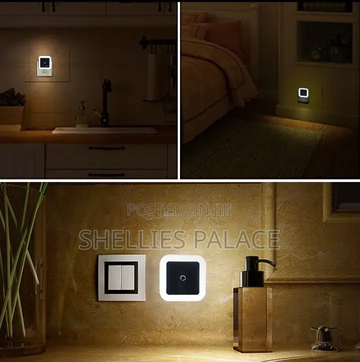 Led Night Light Mini Light Sensor Control 110v 220v Eu Plug