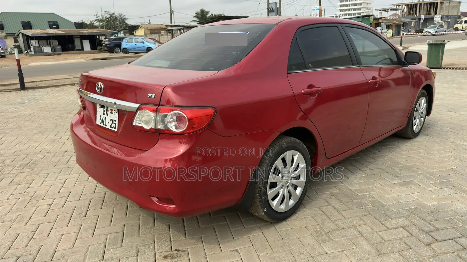 Toyota Corolla LE 4dr Sedan (1.8L 4cyl 4A) 2013 Red