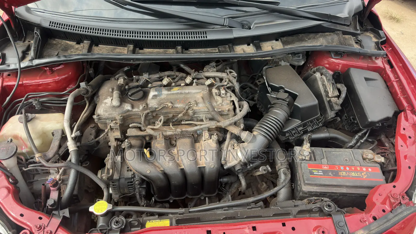 Toyota Corolla LE 4dr Sedan (1.8L 4cyl 4A) 2013 Red