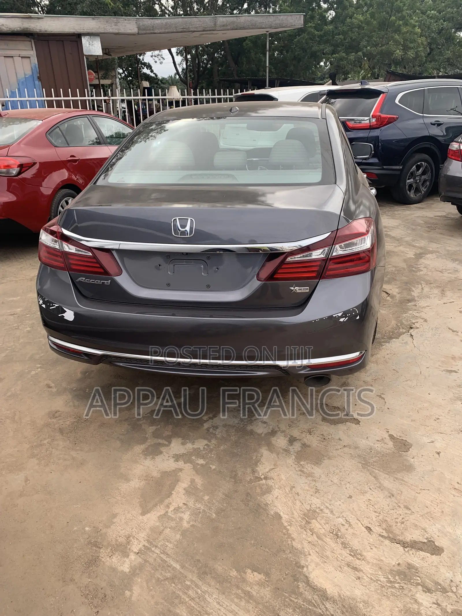 Honda Accord EX-L 4dr Sedan FWD (2.4L 4cyl 2A) 2017 Gray
