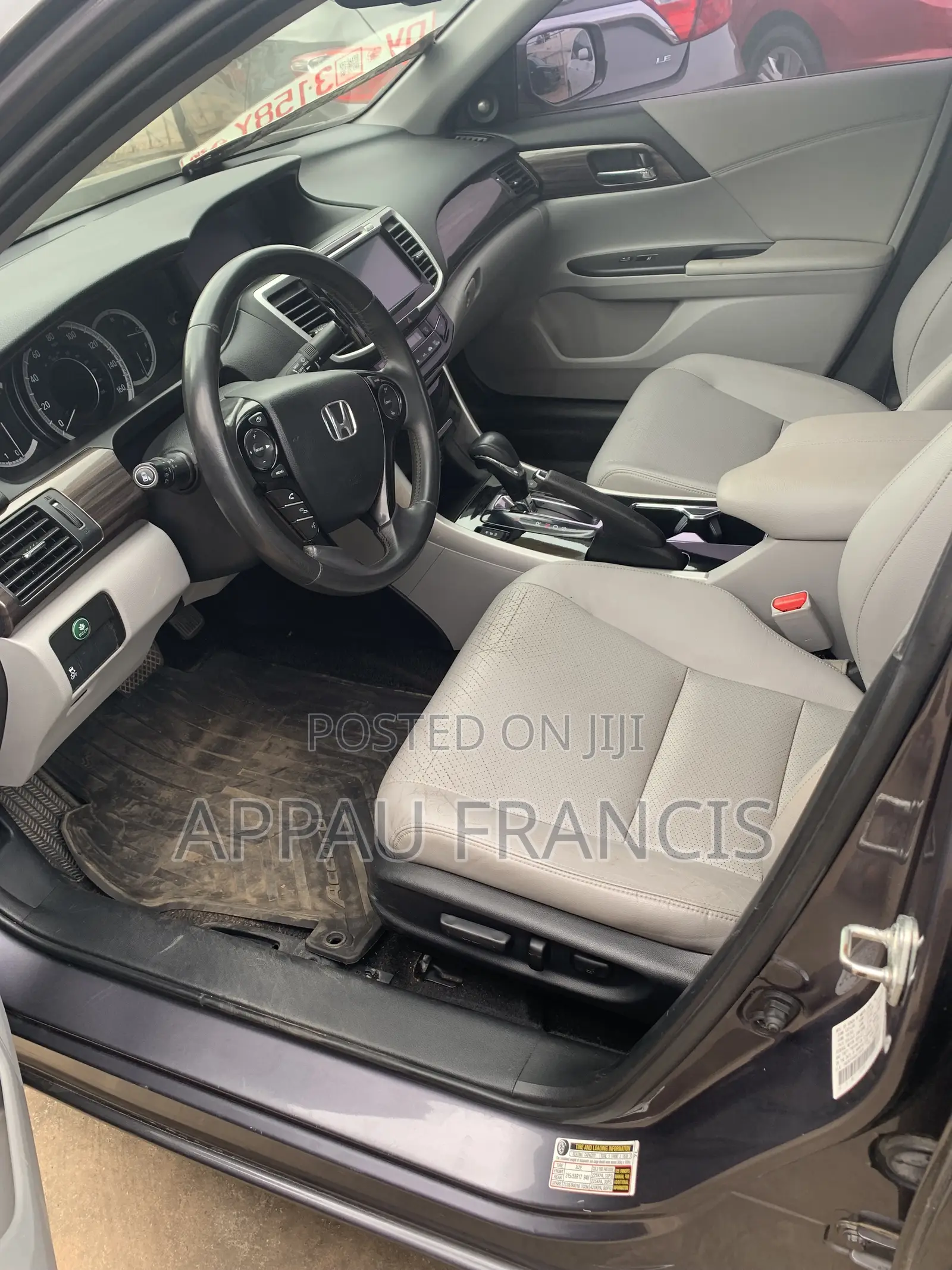 Honda Accord EX-L 4dr Sedan FWD (2.4L 4cyl 2A) 2017 Gray