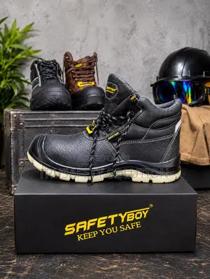 Safety Boots (Safetyboy) Heavy Duty Steel Toe and Outsole Boots