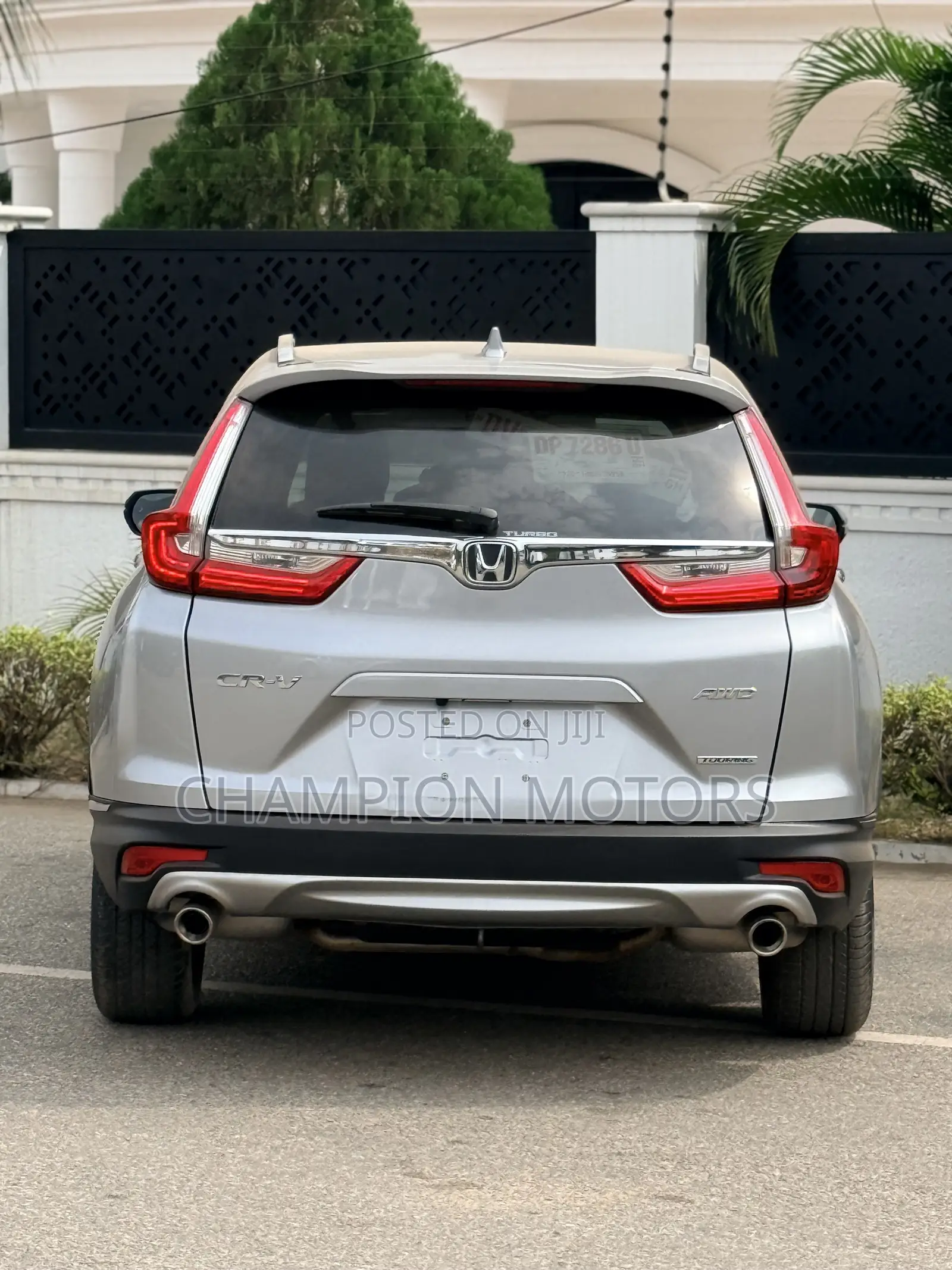 Honda CR-V Touring AWD 2018 Silver