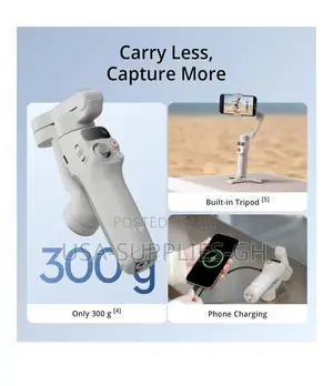DJI Osmo Mobile 7 Smartphone Gimbal Stabilizer From USA