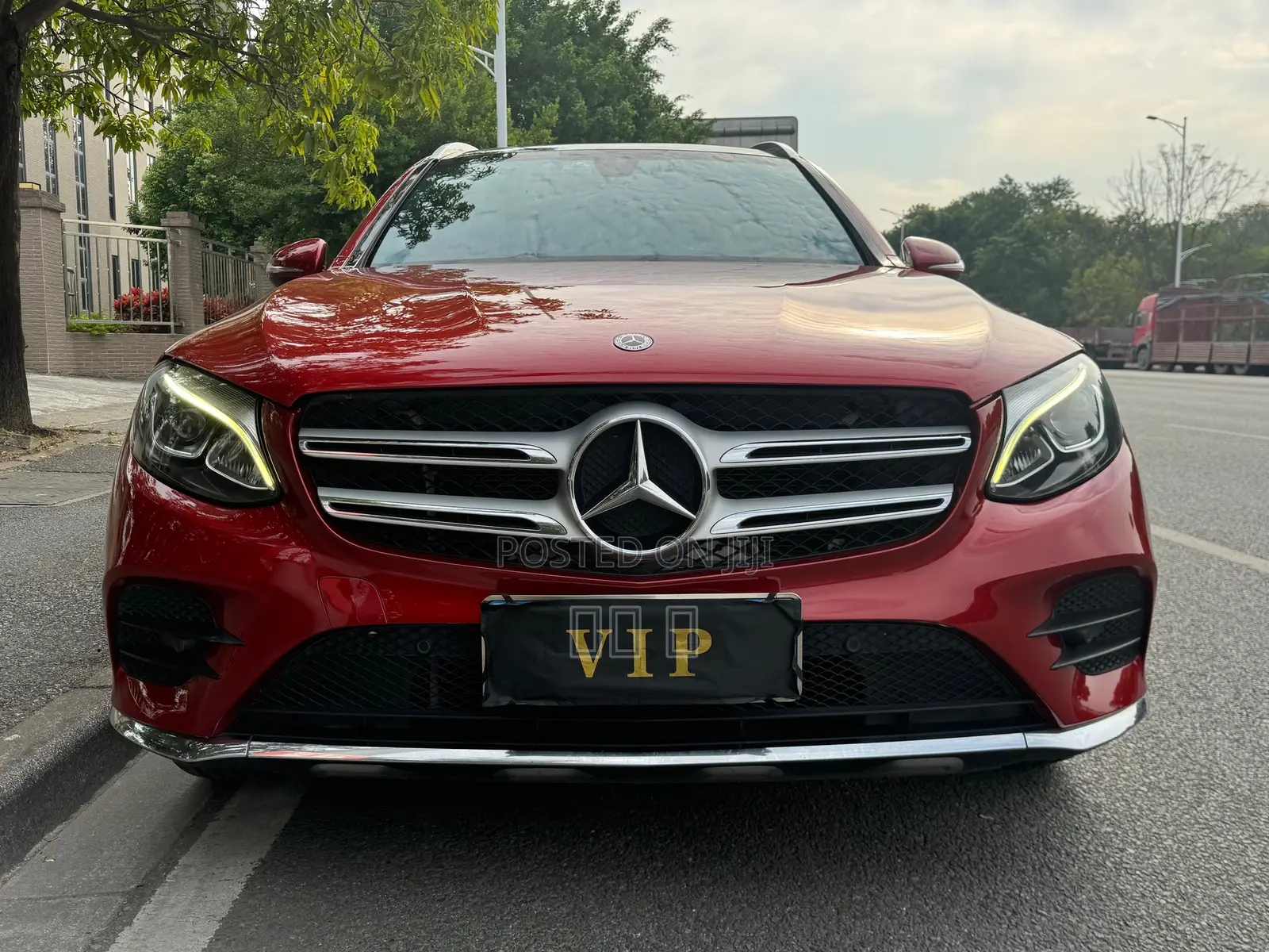 Mercedes-Benz GLC-Class 2017 Red