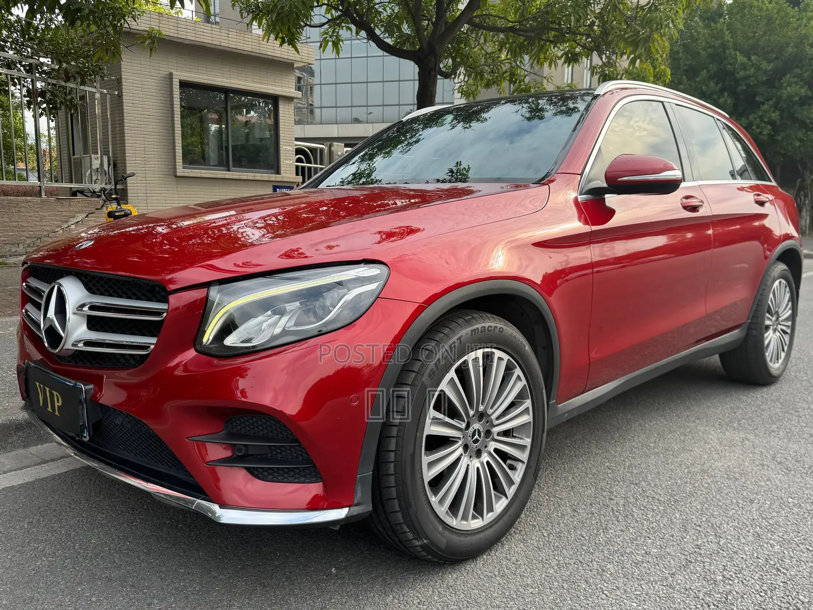 Mercedes-Benz GLC-Class 2017 Red