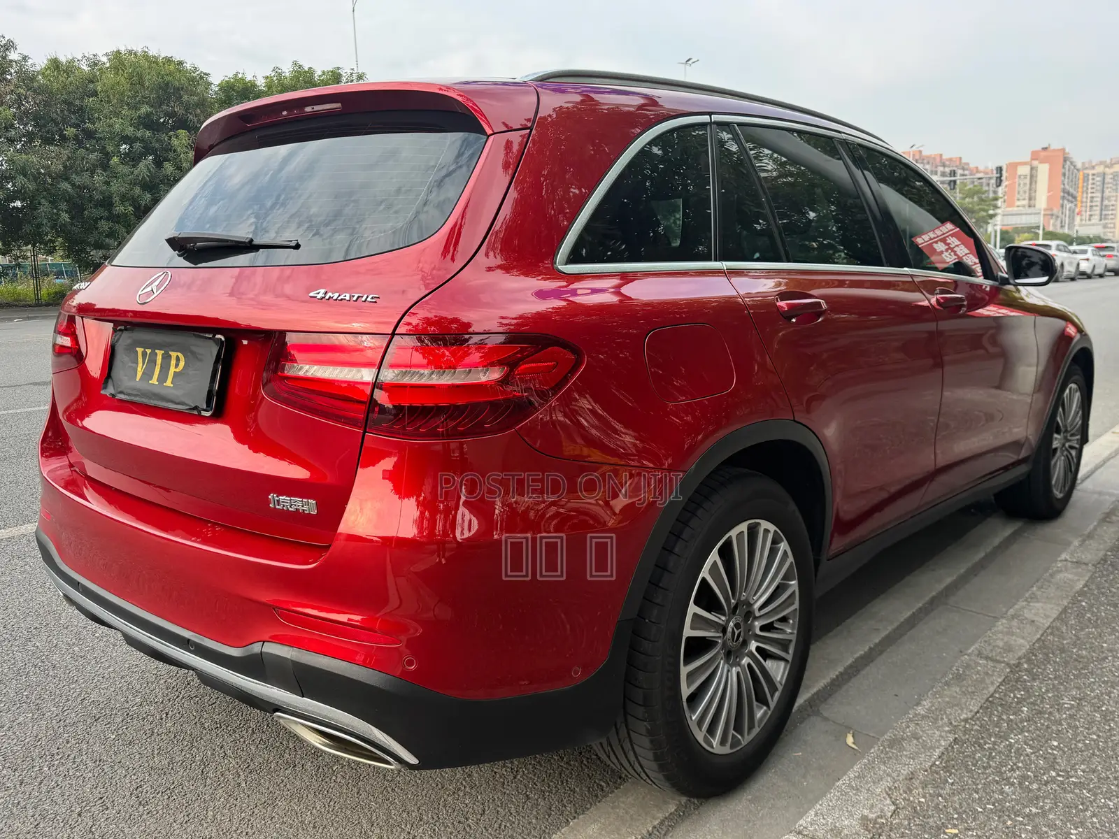 Mercedes-Benz GLC-Class 2017 Red