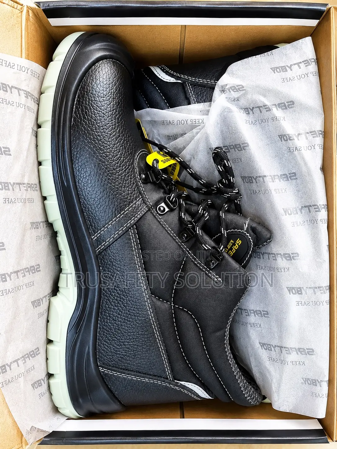 Safety Boots (Safetyboy) Heavy Duty Steel Toe and Outsole Boots