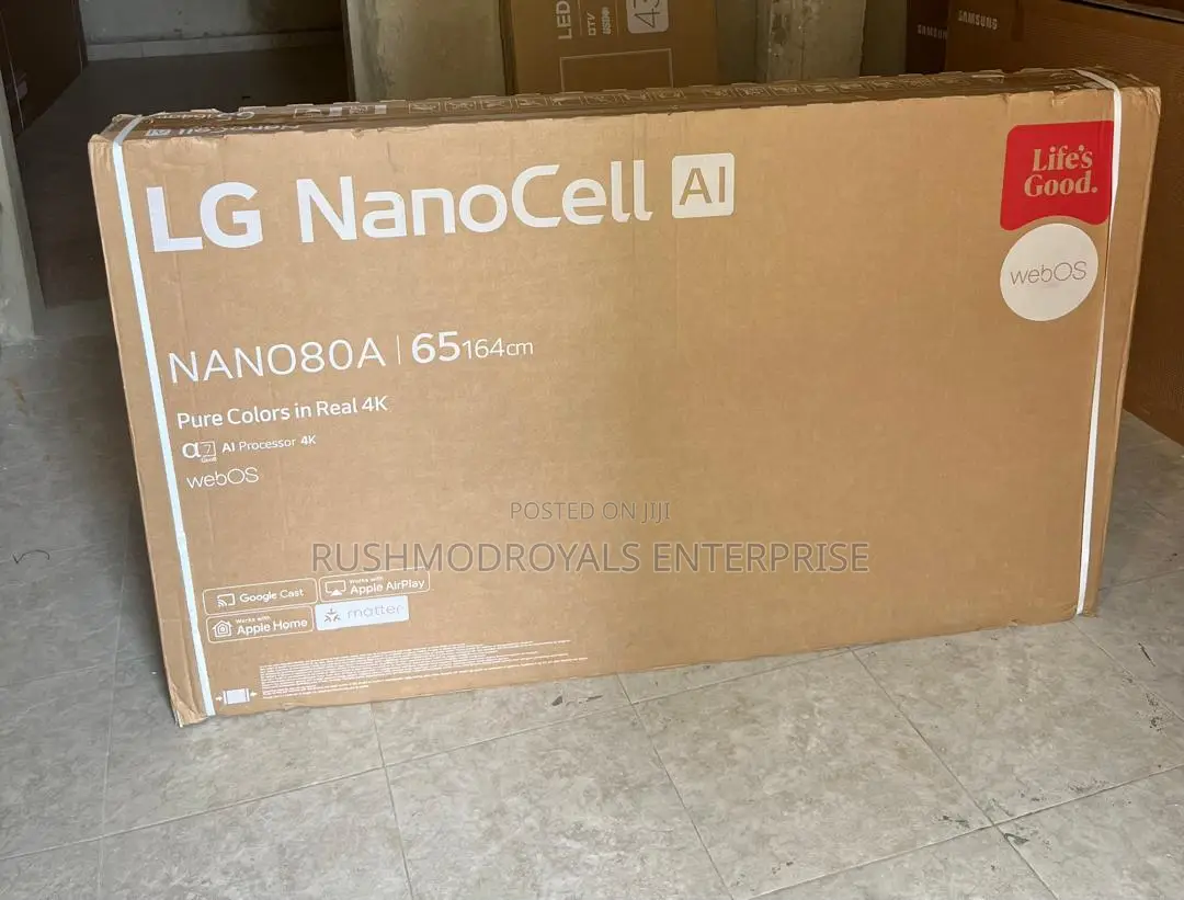 LG 65" Nano80a Ai-Powered Led Smart TV