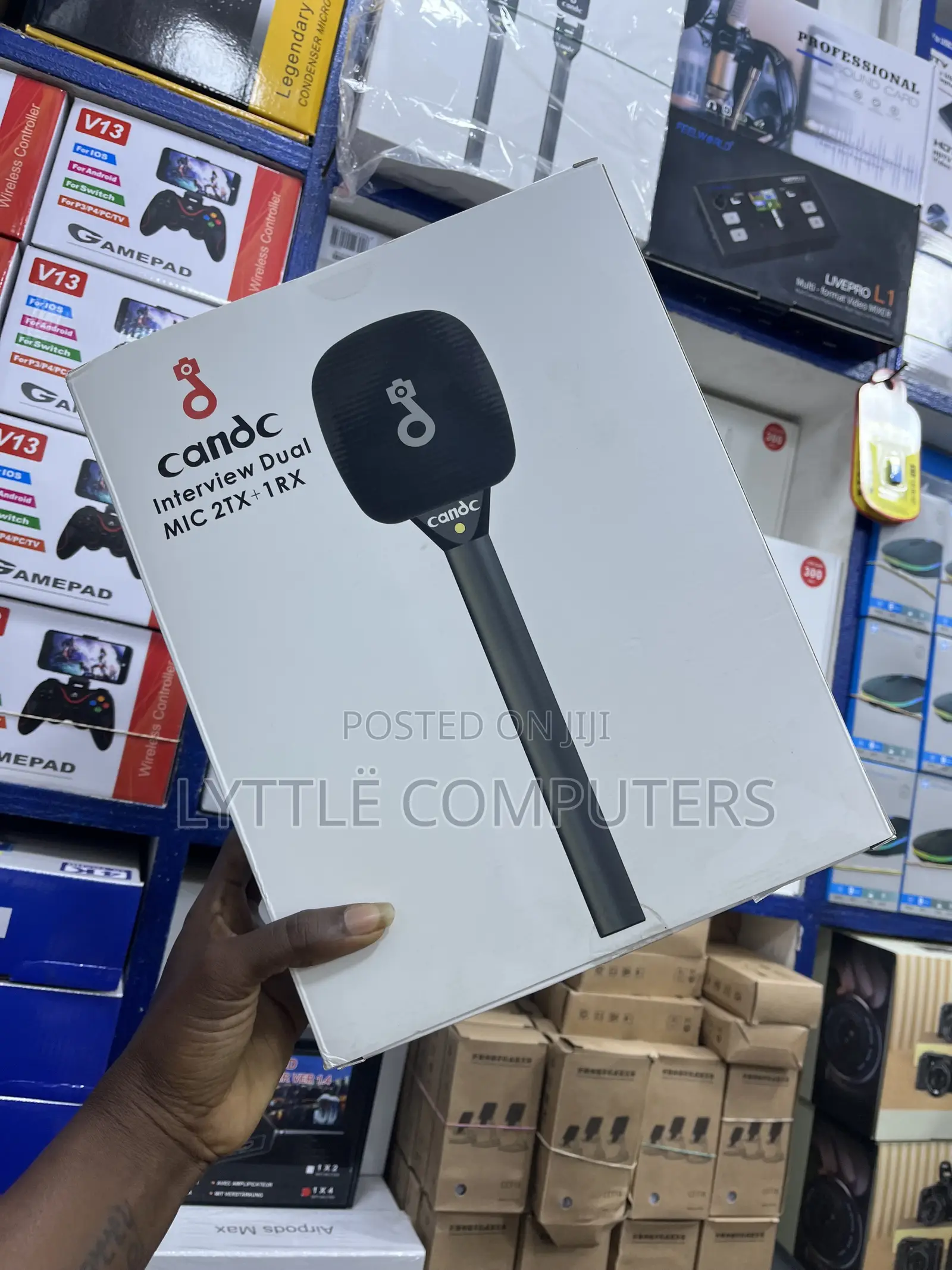 Wireless Interview Dual Mic 2TX + 1RX