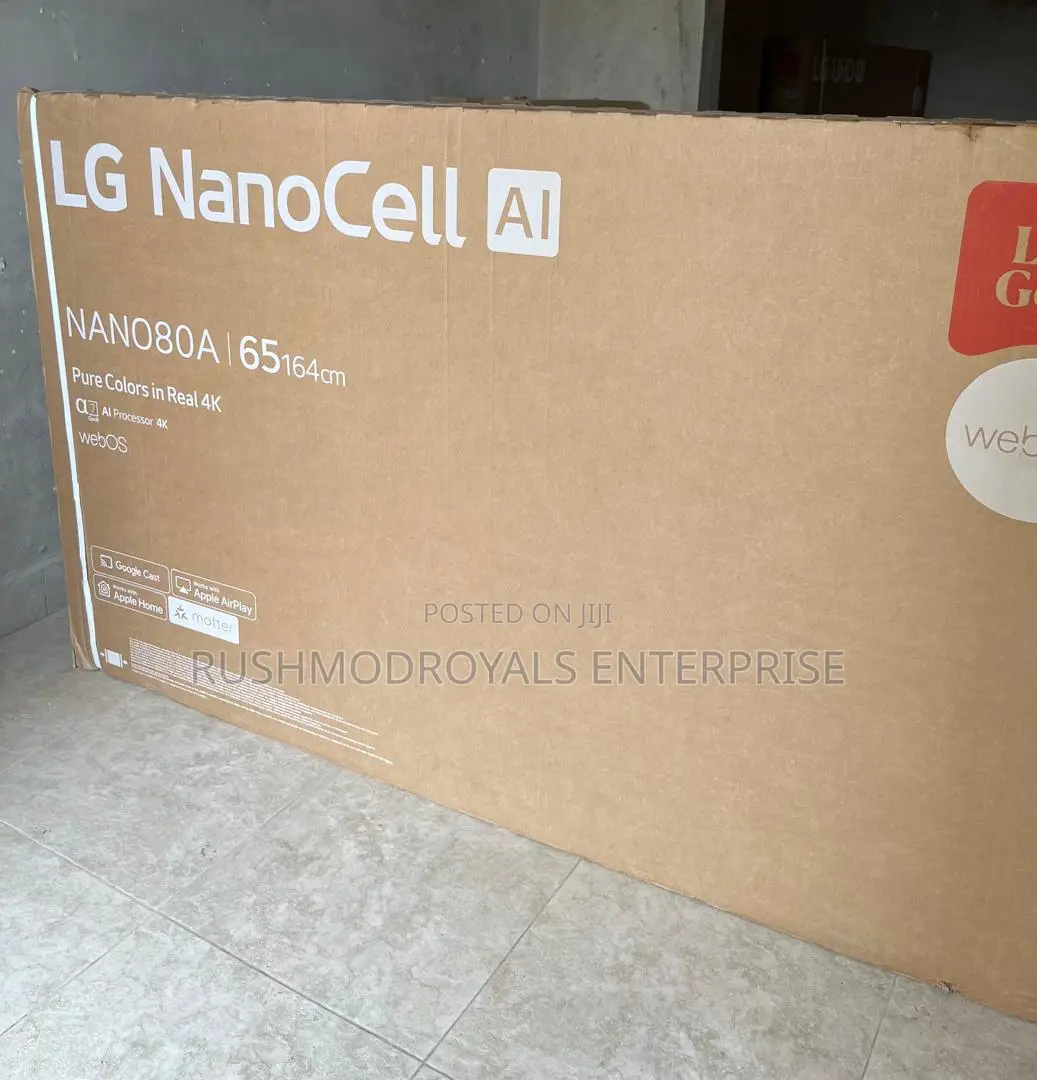 LG 65" Nano80a Webos Ai-Powered Led Smart TV