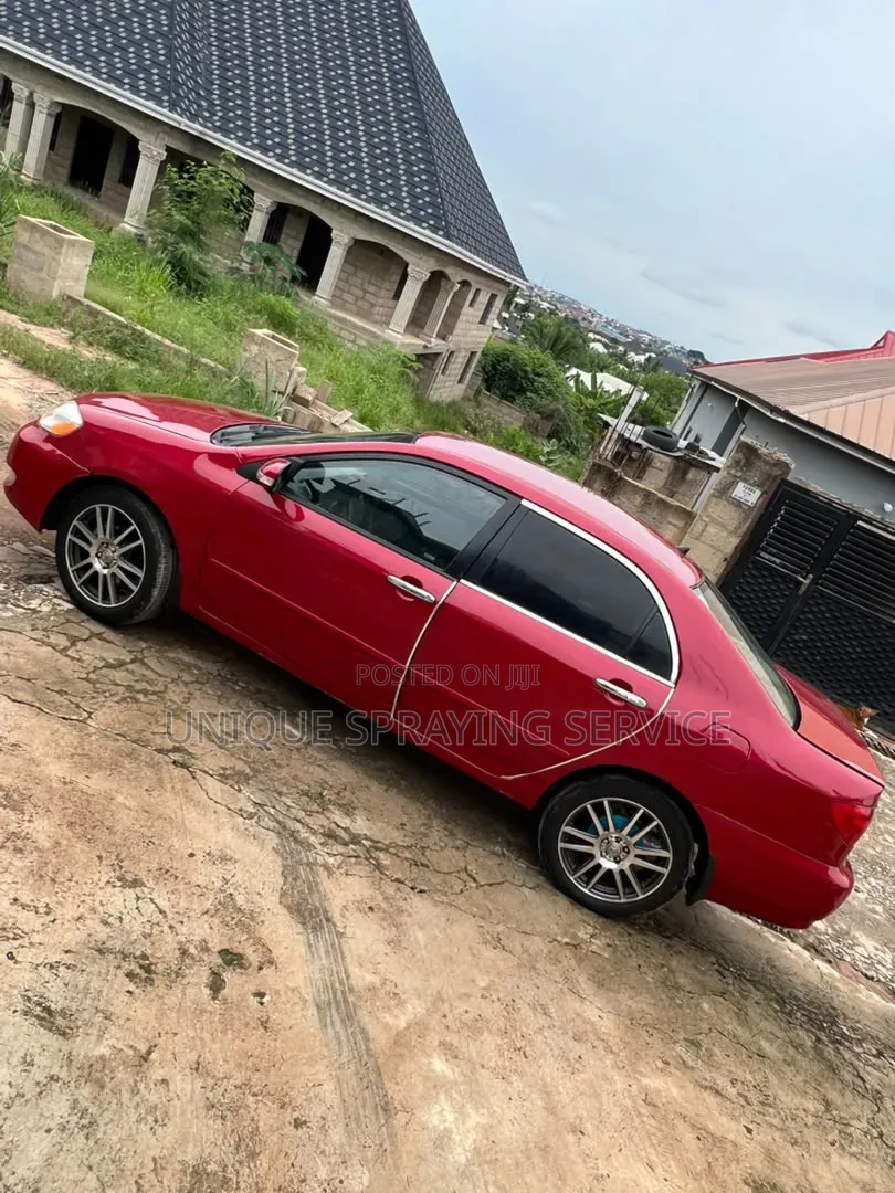 Toyota Corolla 1.6 VVT-i 2007 Red