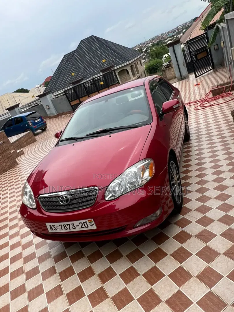 Toyota Corolla 1.6 VVT-i 2007 Red