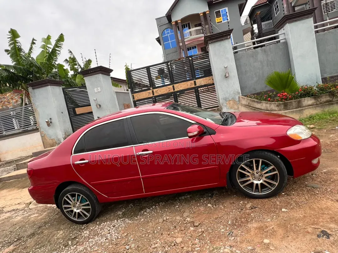 Toyota Corolla 1.6 VVT-i 2007 Red