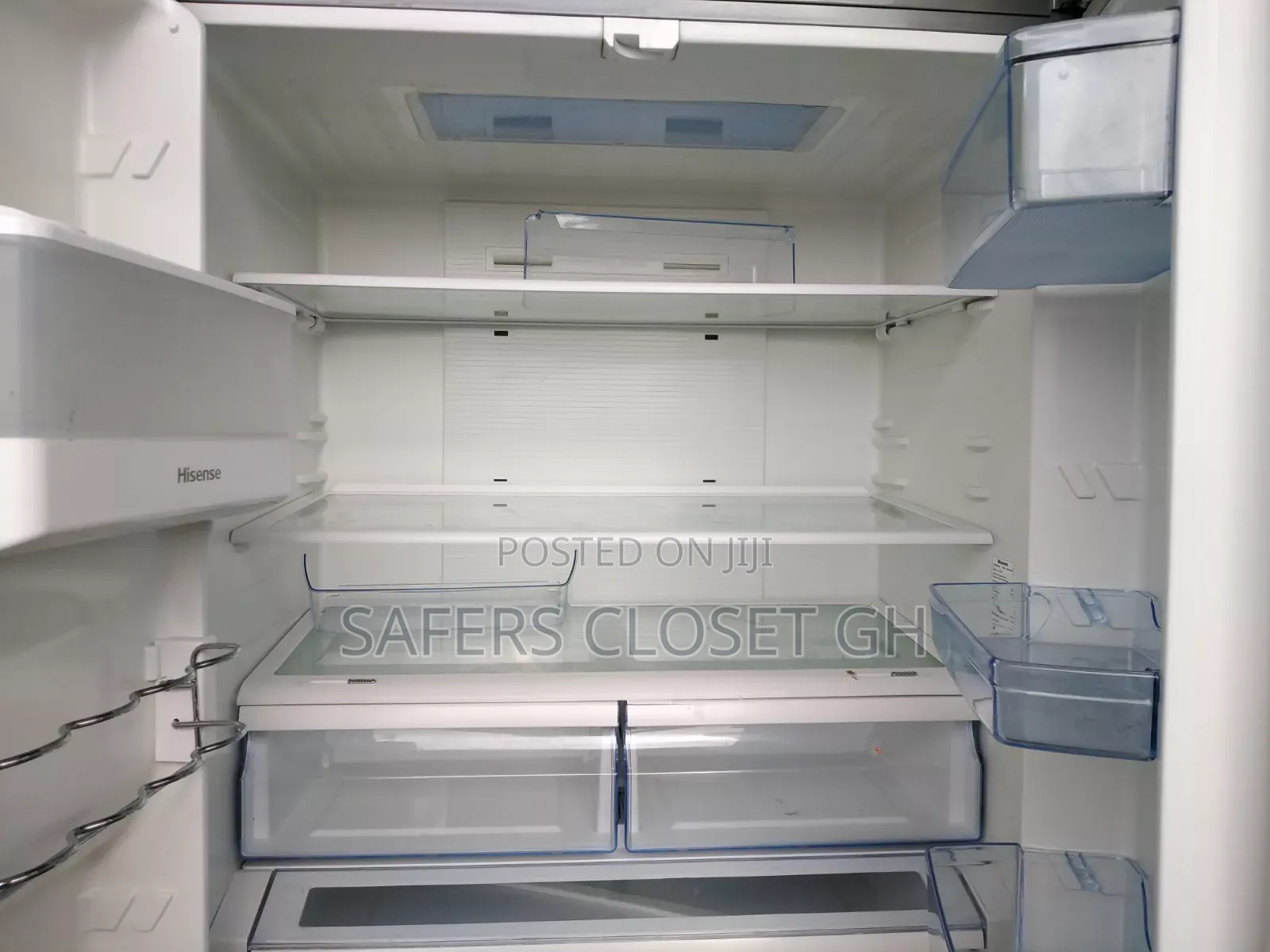 Hisense Tall Double Door Fridge Freezer