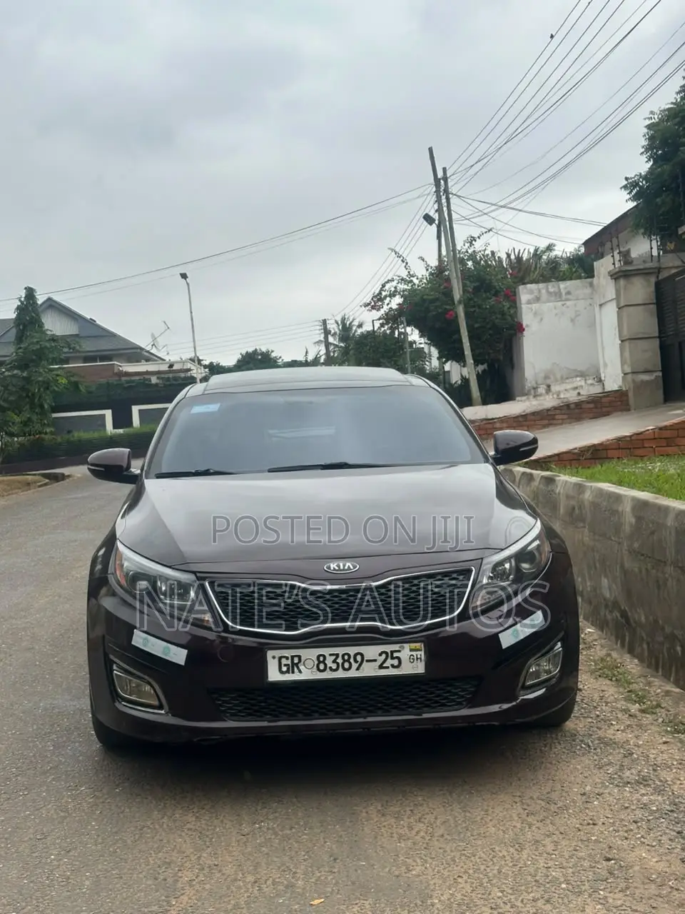 Kia Optima 2015 Burgundy