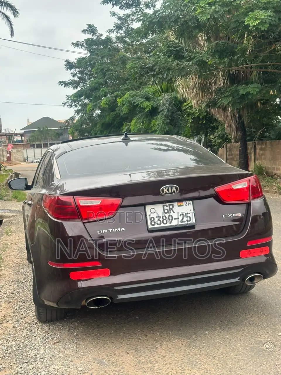 Kia Optima 2015 Burgundy