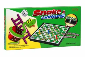 Classic Snake Ladders Board Game
