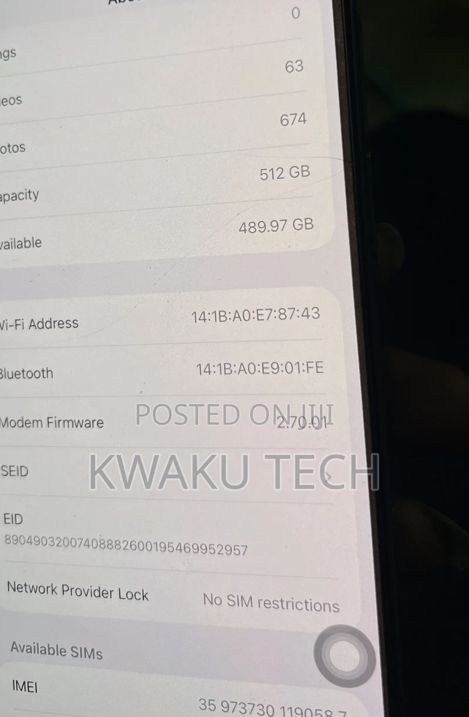 Apple iPhone 16 Pro Max 512 GB Graphite