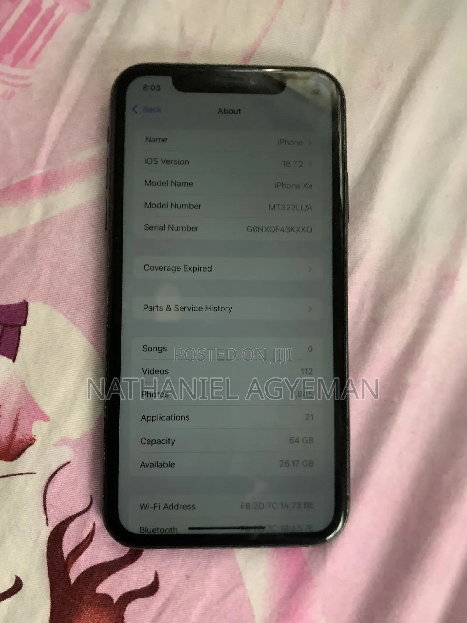 Apple iPhone XR 64 GB Black