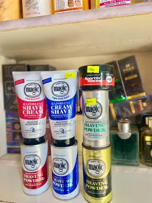 Softsheen Carson Magic Shaving Cream/Powder Sporting Waves Gel