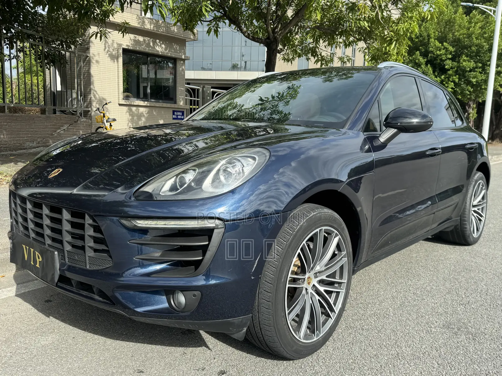 Porsche Macan 2018 Blue