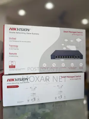 Hikvision DS-3E1510P-EI/M 8 Port Gigabit Smart POE Switch