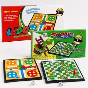 Combo 2-in-1 Ludo Snake Ladders Board Game