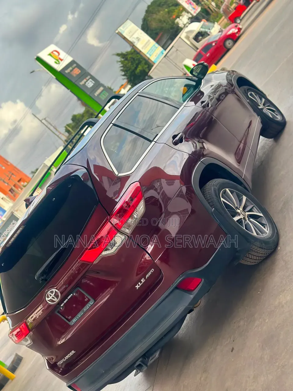 Toyota Highlander 2018 Red