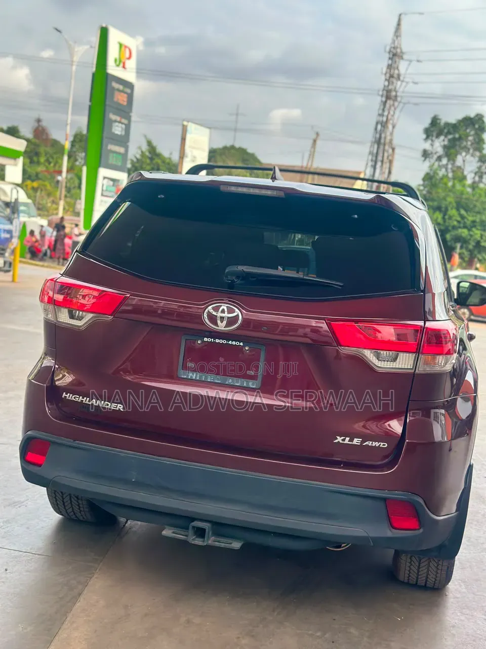 Toyota Highlander 2018 Red