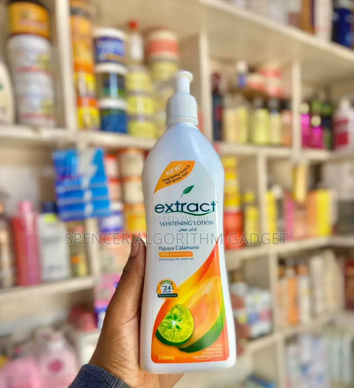 Extract Carrot+Shea Butter/Papaya Calamansi Lotion 200ml and Soap