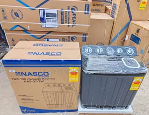 Nasco 7kg Twin Tub Semi-Automatic Washing Machine