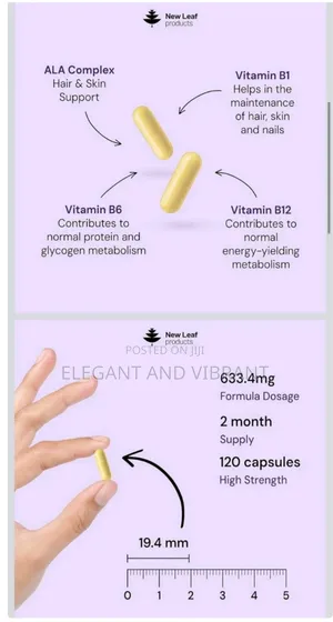 Alpha Lipoic Acid Complex With Vitamin B12,B6 Thiamine 600mg ALA